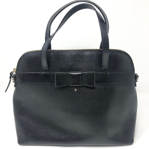 Kate Spade Kirk Park Black Saffiano Leather Bag - Picture 1 of 9